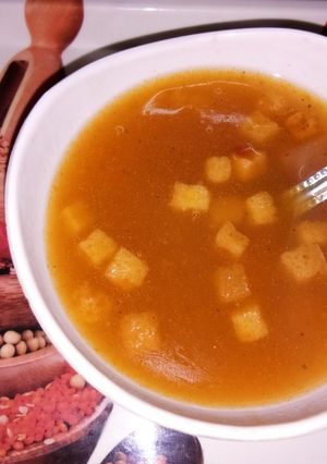 A picture of Chatpata Tomato soup.