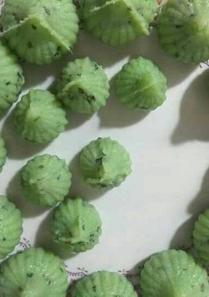 A picture of Pan Coconut Modak.