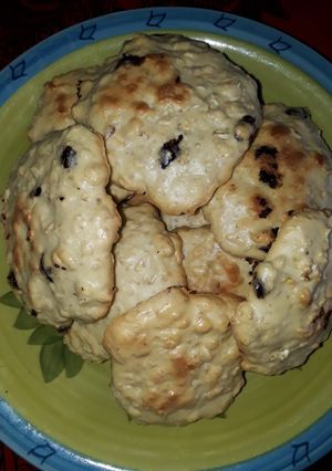 Una foto de Galletitas de avena con chips de chocolates