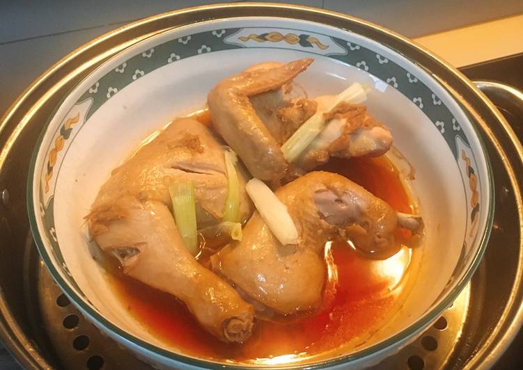 Resep Steamed Ginger Chicken Anti Gagal
