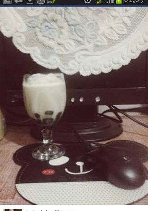 Foto resep Es bubble with coffe