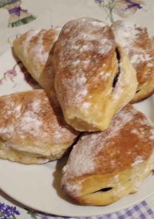 Szilvalekváros holdbukta recept fotója