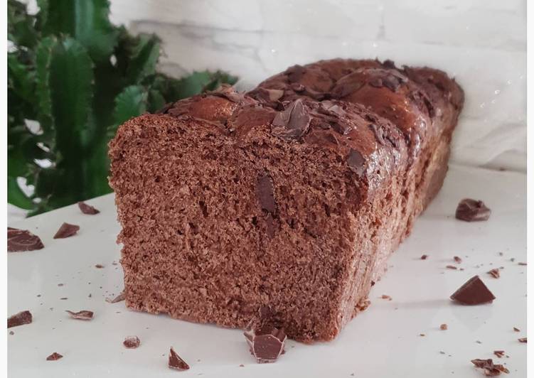 Pas a Preparer Super rapide fait maison Brioche tout chocolat avec éclats