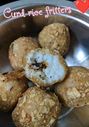 A picture of Curdrice fritters.