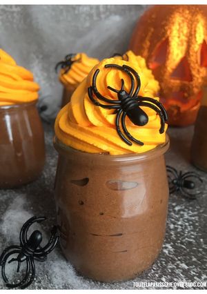 Une photo de Mousse au chocolat Effrayante
