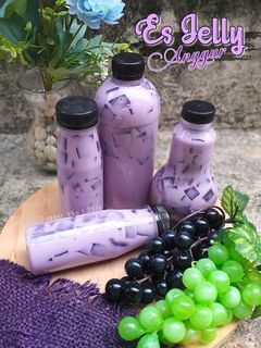 Foto resep Es Jelly Anggur