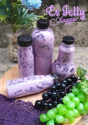 Resep Es Jelly Anggur oleh Dapoer VHA - Cookpad