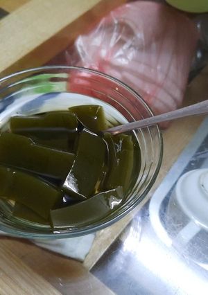 Hình của món Thạch găng.