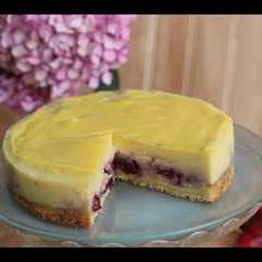 Una foto de Kuchen de frambuesa