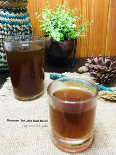 Foto resep Minuman Teh Jahe Gula Merah