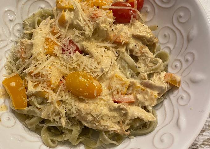 Spiced Cajun Chicken Pasta