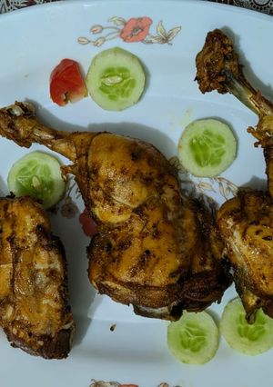 A picture of Fry chicken piece.