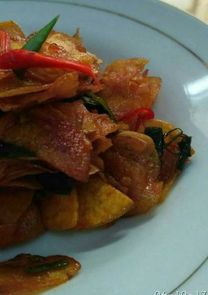Foto resep Kentang Crispy Pedas Manis