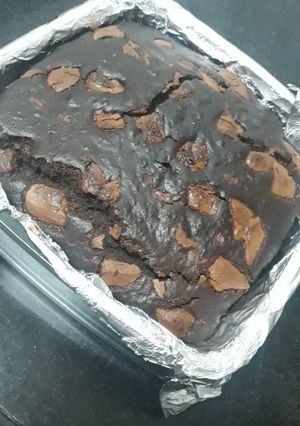 A picture of Chocolate Banana Cake (Eggless).