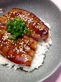 Vegan Unagi Don (Eggplant Unagi)