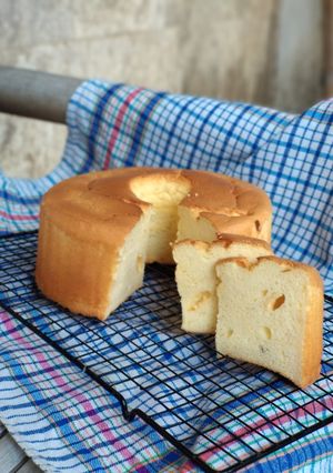 Foto resep Cream cheese chiffon cake