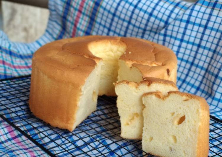 Cream cheese chiffon cake