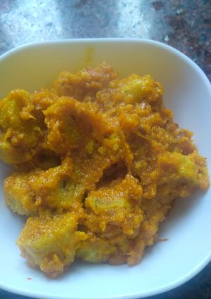 A picture of Besan ke gatte.