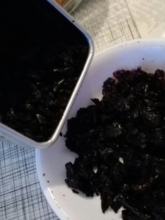 Una foto de Polvo de aceituna negra