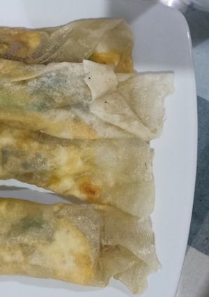 Foto resep Lumpia telur sayur