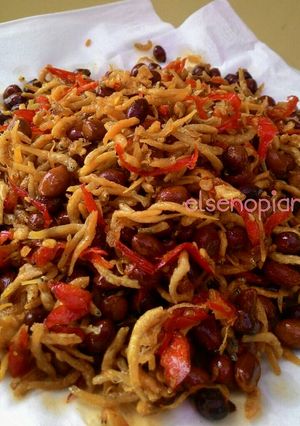 Foto resep Kering Kacang Teri Medan