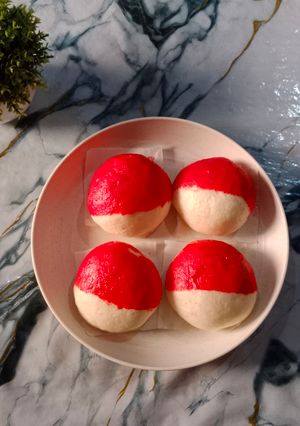Foto resep Bapao Merah Putih🇮🇩