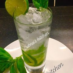A picture of Lemon and Lime Basil Cooler.