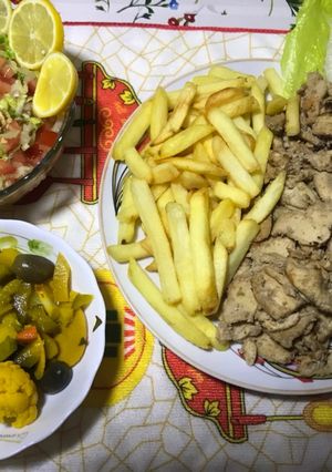 صورة لوصفة شاورما دجاج