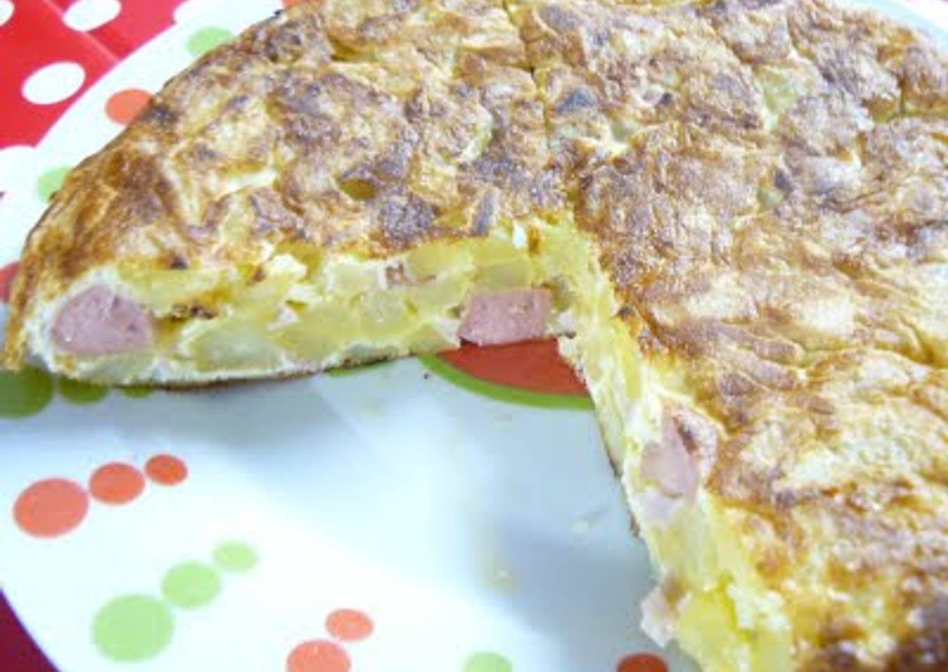 Tortilla de papas y panchos