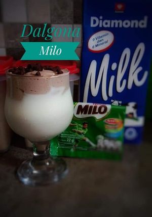 Foto resep Dalgona milo
