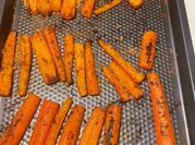 A picture of carrot fries