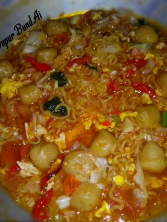 Cara Gampang Membuat Resep Indomie Goreng Nyemek / Mie Tek Tek yang Uenak Anti Ribet, Sempurna