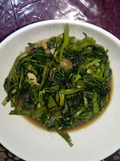 Foto resep Tumis kangkung sederhana
