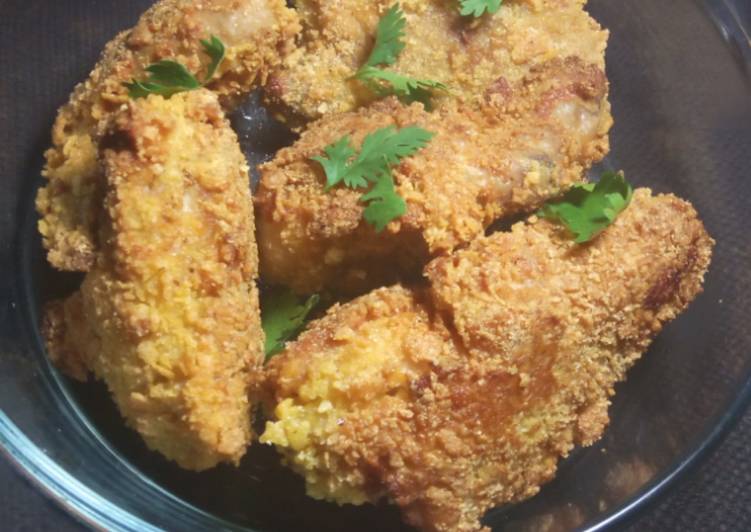 Simple Way to Prepare Ultimate KFC style fried chicken #authormarathon