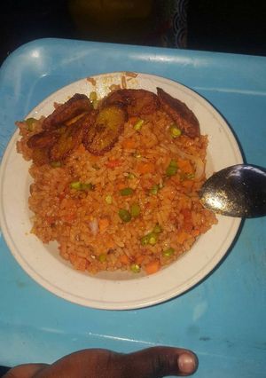 A picture of Sweet Jollof.