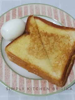 Foto resep 17. Roti Panggang Manis Gurih