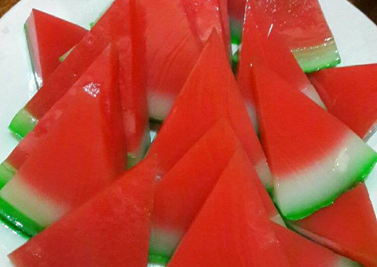 Puding semangka 🍉🍉