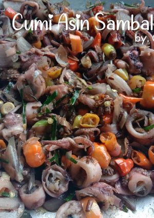 Foto resep Cumi Asin Sambal Matah
