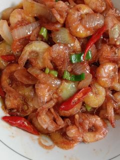 Foto resep Udang saos pedas asam manis