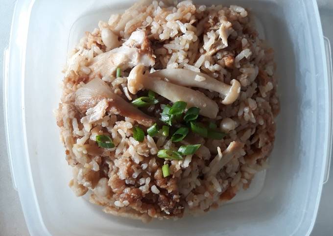 Nasi Ayam KFC Rice Cooker