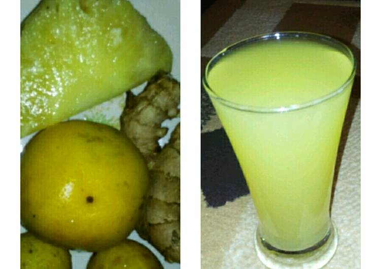 How to Make Speedy Pineapple juice