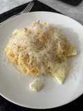 Spaghetti with Fried Eggs