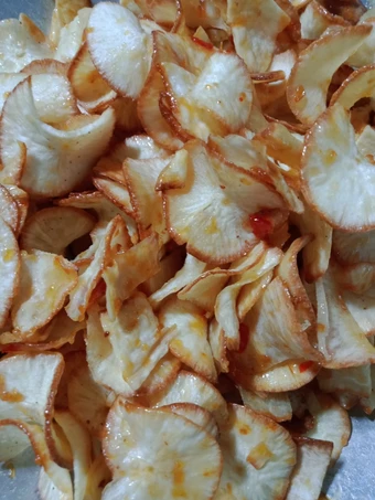 Cara Gampang Membuat Resep Keripik singkong balado yang Bisa Manjain Lidah Anti Ribet, Bikin Ngiler