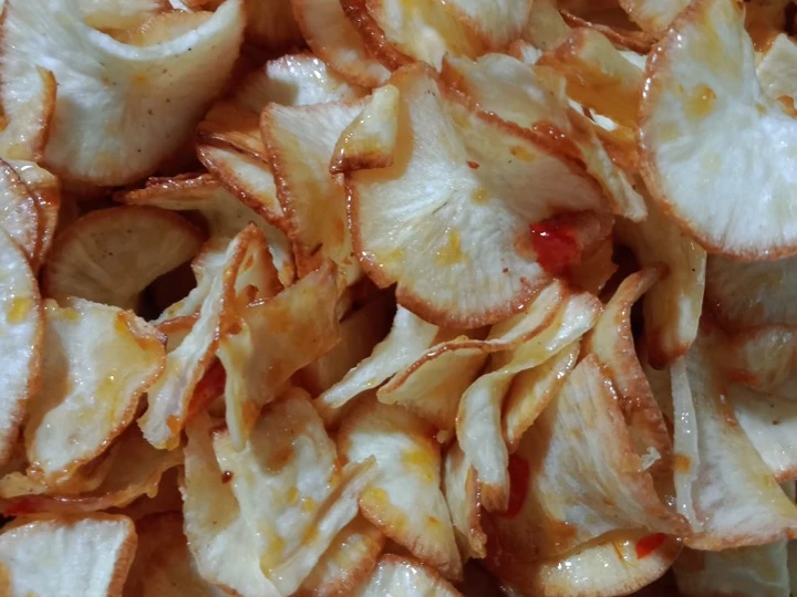 Cara Gampang Membuat Resep Keripik singkong balado yang Bisa Manjain Lidah Anti Ribet, Bikin Ngiler