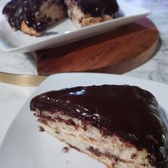 A picture of Double Chocolate Scone Cake.