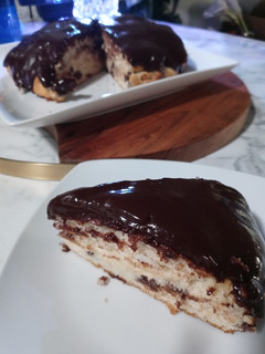 A picture of Double Chocolate Scone Cake.