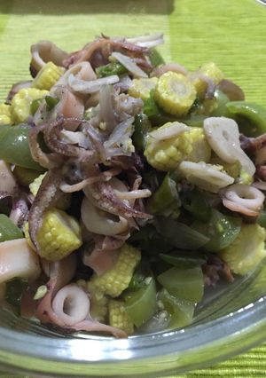 Foto resep Cumi asin cabe ijo