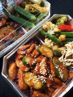 ［蔬食便當］糖醋杏鮑菇 的食譜成品照片