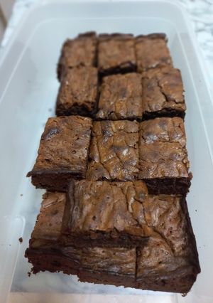 Foto resep Fudge Low Sugar Brownies