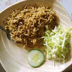 Jollof rice A picture of Jollof rice.